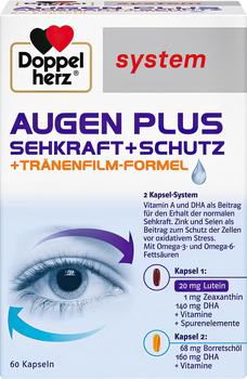 Doppelherz® system AUGEN PLUS SEHKRAFT + SCHUTZ